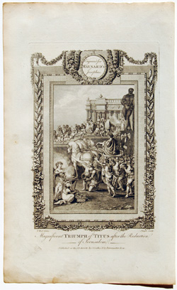 Magnificent Triumph of Titus after the Reduction of Jerusalem